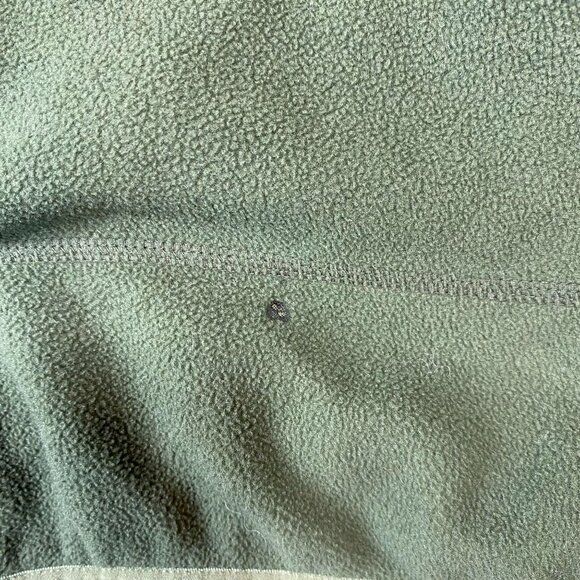 L.L. Bean Polartec Full-Zip Green Fleece Jacket With Mesh Lining Mens size LG - Picture 15 of 16